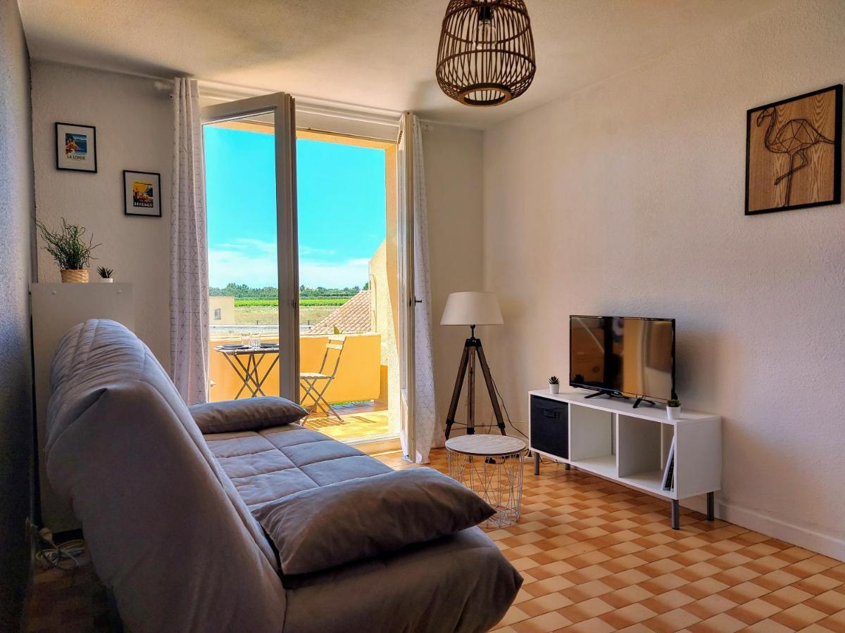 Апартаменты Coquet Studio Avec Belle Terrasse Ла-Лонд-ле-Мор Экстерьер фото